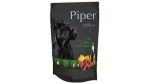Υγρή Τροφή PIPER ADULT ΚΥΝΗΓΙ & ΚΟΛΟΚΥΘΑ POUCH 500gr