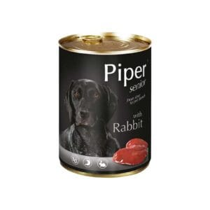 Υγρή Τροφή Piper Senior Κουνέλι 400gr