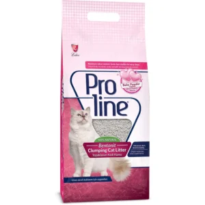 PROLINE CAT LITTER BENTONITE BABY POWDER 5 LT 10 LT