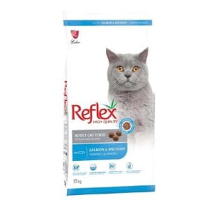 Ξηρά Τροφή REFLEX ADULT CAT με Σολομό & Γαύρο 15KG