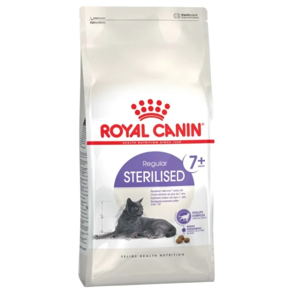 ROYAL CANIN FHN STERILISED +7 Ξηρά Τροφή ROYAL CANIN FHN STERILISED +7 400 gr 1.5 kg