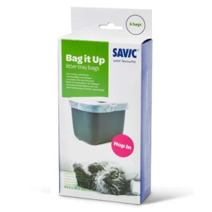 Αξεσουάρ για λεκάνες SA BAG IT UP ΣΑΚΟΥΛΕΣ ΤΟΥΑΛΕΤΑΣ ΓΑΤΑΣ HOP IN (6 σακ.)