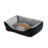 Uniq Κρεβάτι Κατοικιδίων Dailynap Bone Τετράγωνο Μαύρο Small