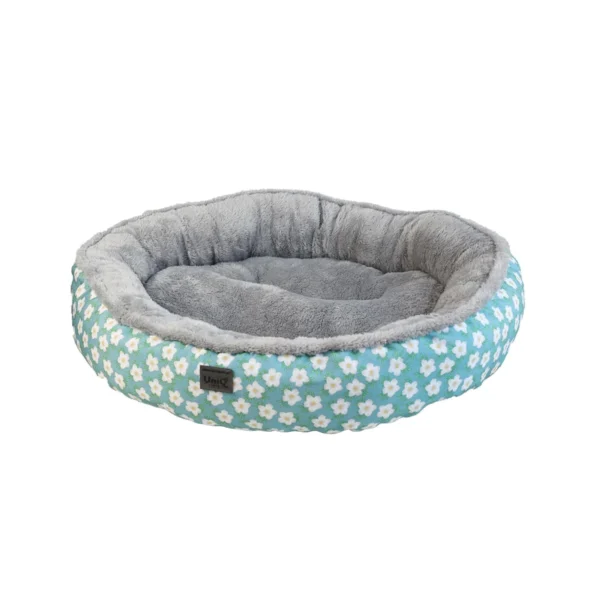 Uniq Κρεβάτι Κατοικιδίων Dailynap Snowflake Στρογγυλό Μπλε Large