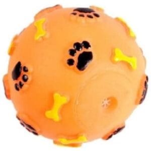 VINYL TOY FOR DOG PAW BALL Ø8