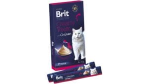 020-1401 Brit Premium By Nature® Cat Creamy Treats with Beef 6x15gr