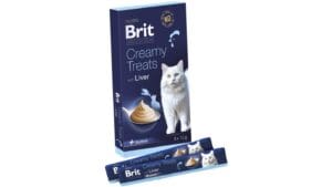 020-1403 Brit Premium By Nature® Cat Creamy Treats with Liver 6x15gr