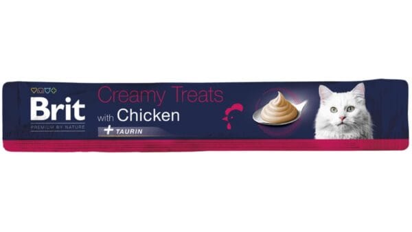 Brit Premium By Nature® Cat Creamy Treats with Chicken 6x15gr