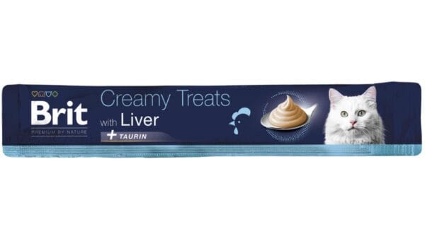 Brit Premium By Nature® Cat Creamy Treats with Rabbit 6x15gr