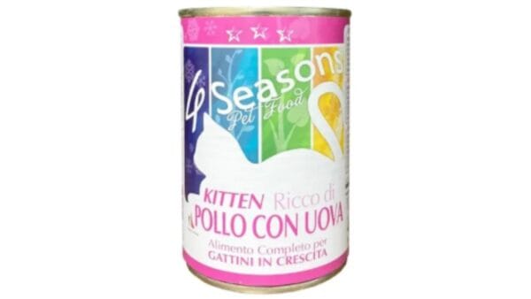 197-0127 4 SEASONS ΚΟΝΣ.ΓΑΤΑΣ ΚΟΤΟΠ.KITTEN 400GR