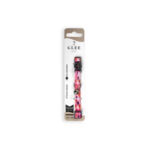 GLEE Περιλαίμιο ιμάντα - Pink Fishes 10mmx30cm