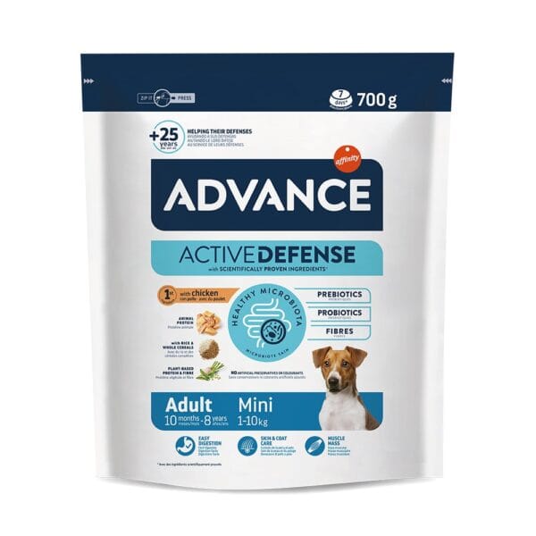 advance-mini-adult-ad965765.jpg Advance Ξηρά Τροφή Σκύλου Mini Adult με Κοτόπουλο