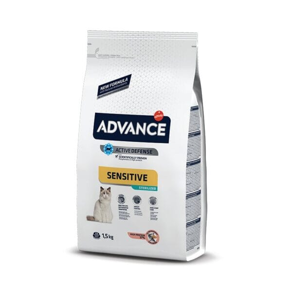 advance-sensitive-sterilized-ac922080.jpg Advance Ξηρά Τροφή Γάτας Sensitive Sterilized Adult με Σολομό
