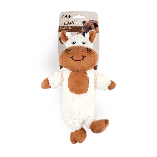afp-paichnidi-skyloy-lambswool-cuddle-crackler-af3101-2.jpg AFP Παιχνίδι Σκύλου Lambswool Cuddle Crackler