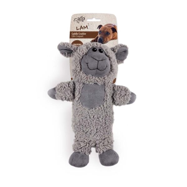 afp-paichnidi-skyloy-lambswool-cuddle-crackler-af3101-3.jpg AFP Παιχνίδι Σκύλου Lambswool Cuddle Crackler