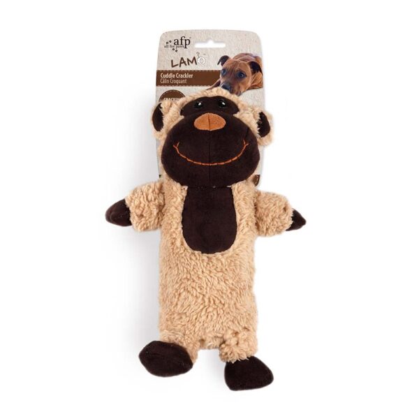 afp-paichnidi-skyloy-lambswool-cuddle-crackler-af3101.jpg AFP Παιχνίδι Σκύλου Lambswool Cuddle Crackler
