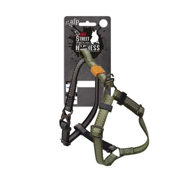 AFP Σαμαράκι Σκύλου Off Street Non Pull Πράσινο Μέγεθος M