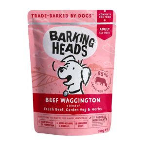 barking-heads-beef-waggington-10x300gr-ba27107.jpg Barking Heads Υγρή Τροφή Σκύλου Beef Waggington με Βοδινό 300gr