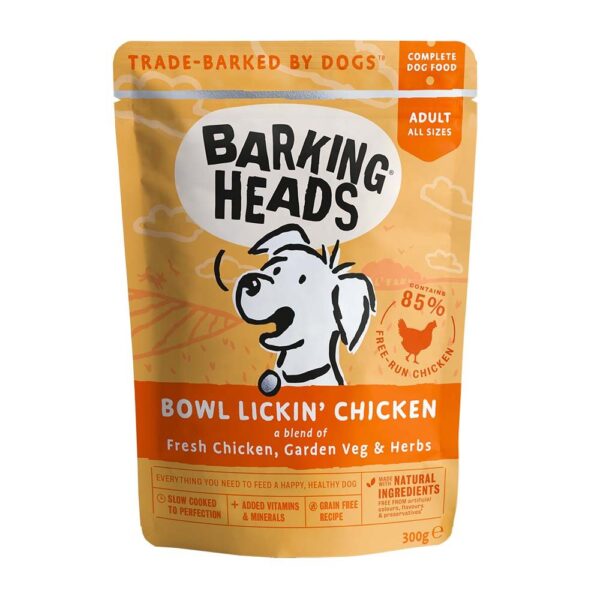 BARKING Heads Bowl Lickin' Chicken 300gr