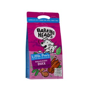 barking-heads-small-doggylicious-duck-1-5-kg-ba27042.jpg Barking Heads Ξηρά Τροφή Σκύλου Small Doggylicious Adult με Πάπια και Πέστροφα 1,5kg