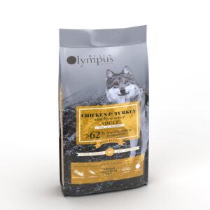 Black Olympus Ξηρά Τροφή Σκύλου Low Grain Adult Medium με Κοτόπουλο και Γαλοπούλα