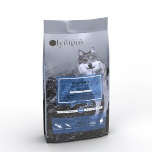 Black Olympus Ξηρά Τροφή Σκύλου Low Grain Adult Medium με Σολομό και Καστανό Ρύζι
