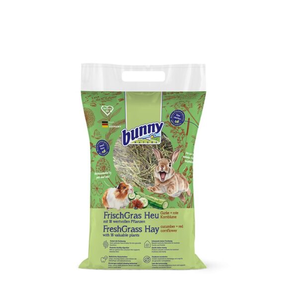 bunny-freshgrass-hay-chorto-me-aggoyri-kokkino-ken-bu14045.jpg Bunny FreshGrass Hay Χόρτο με Αγγούρι & Κόκκινο Κενταύριο 500gr