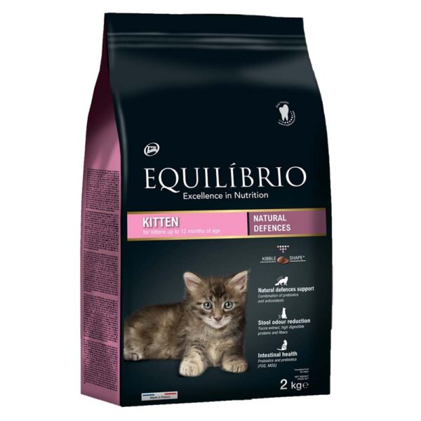 equilibrio-kitten-f20016.jpg Equilibrio Ξηρά Τροφή Γάτας Kitten με Πουλερικά
