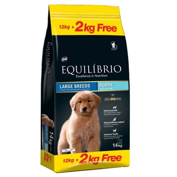 Equilibrio Ξηρά Τροφή Σκύλου Puppy Large Breed με Πουλερικά