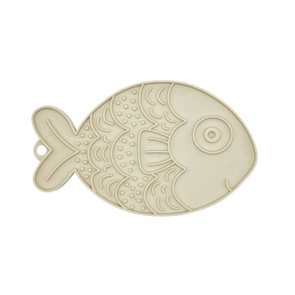 fiboo-licking-mat-fishka-21x13cm-mpez-fb067002.jpg Fiboo Licking Mat Fishka 21x13cm Μπεζ