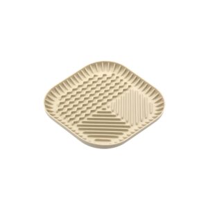 fiboo-slow-feeder-fiboowl-mat-medium-19x19cm-mpez-fb033002.jpg Fiboo Slow Feeder Fiboowl Mat Medium 19x19cm Μπεζ