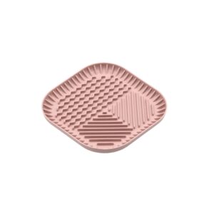 fiboo-slow-feeder-fiboowl-mat-medium-19x19cm-roz-fb033010.jpg Fiboo Slow Feeder Fiboowl Mat Medium 19x19cm Ροζ