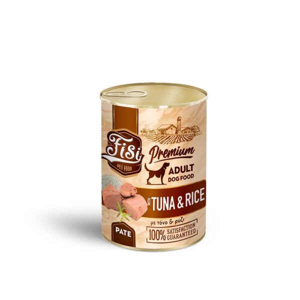 fisi-dog-adult-tonos-me-ryzi-se-pate-12x400gr-fs502.jpg FISI Dog Adult Τόνος με Ρύζι σε Πατέ 400gr