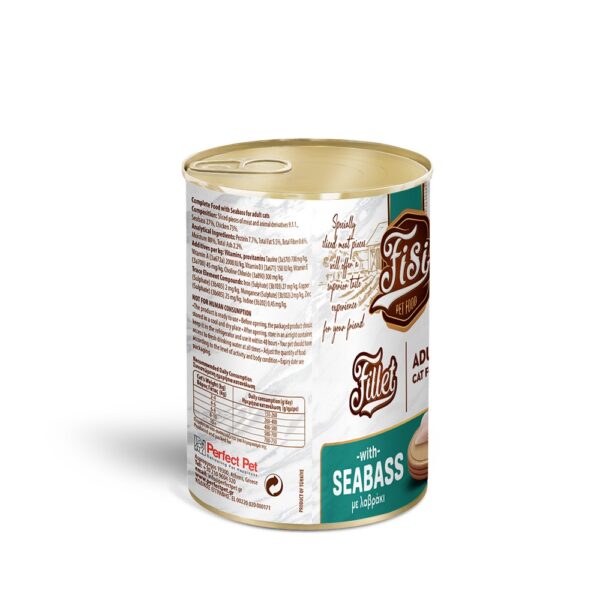 fisi-fillet-cat-adult-layraki-se-zele-12x400gr-fs607-2.jpg Fisi Cat Υγρή Τροφή Γάτας Fillet Adult με Κοτόπουλο και Λαυράκι σε Ζελέ 400gr