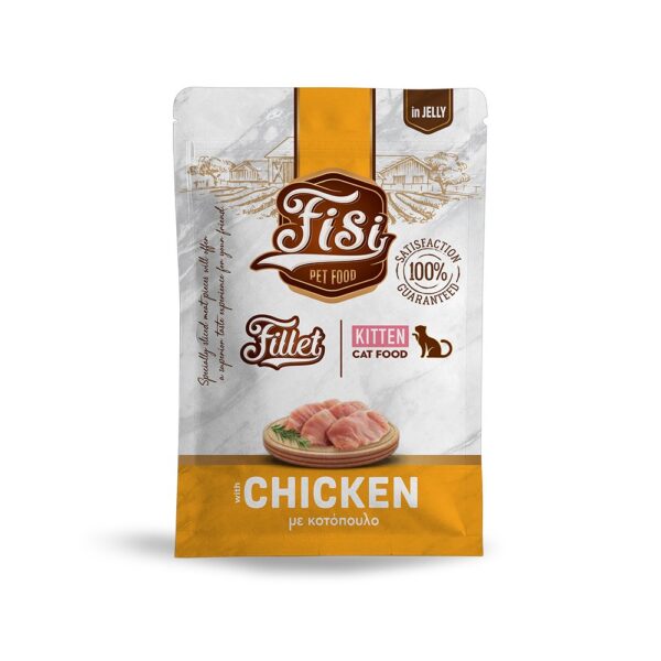 fisi-fillet-kitten-kotopoylo-se-zele-se-fakelakia-fs754.jpg FISI Fillet Kitten Κοτόπουλο σε ζελέ σε φακελάκια 85gr
