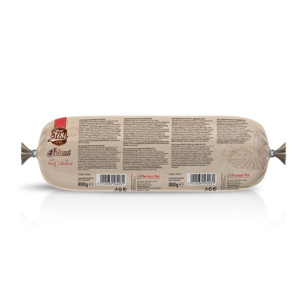 FISI Σαλάμι με Βοδινό για Ενήλικους Σκύλους 800gr