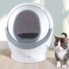 glee-ilektroniki-aytokatharizomeni-toyaleta-gatas-85190.jpg Glee Ηλεκτρονική Αυτοκαθαριζόμενη Τουαλέτα Γάτας 63.7×63.2x72cm