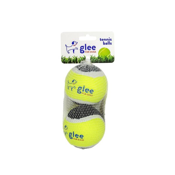 glee-paichnidi-skyloy-tennis-balls-kitrino-mayro-7-91006.jpg Glee Παιχνίδι Σκύλου Tennis Balls Κίτρινο - Μαύρο 7,5cm 2τμχ