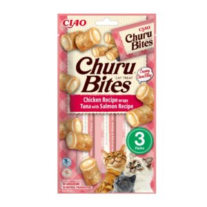 INABA Churu Bites Κοτόπουλο, Τόνος & Σολομός 30gr