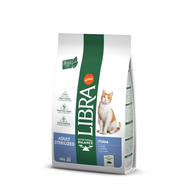 libra-adult-sterilised-tonos-10kg-966661.jpg Libra Ξηρά Τροφή Γάτας Adult Sterilised με Ψάρι 10kg