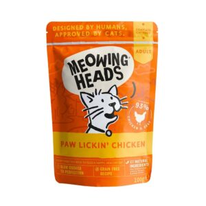 MEOWING HEADS Paw Lickin' Chicken 100gr
