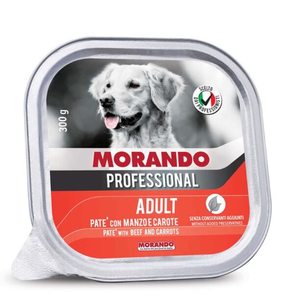 MORANDO Professional Adult Βοδινό & Καρότο 300gr