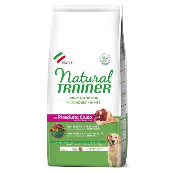 NATURAL TRAINER Maxi Adult - Prosciutto 12kg