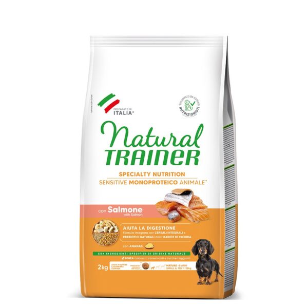 NATURAL TRAINER Sensitive - Maturity Mini Salmon 2kg