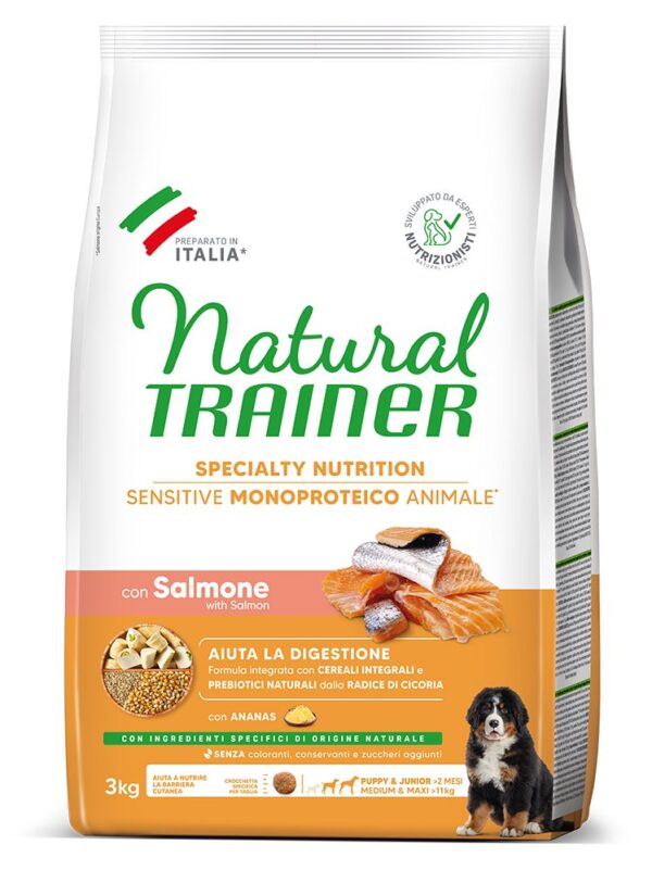 natural-trainer-sensitive-puppy-junior-medium-maxi-925242.jpg NATURAL TRAINER Sensitive - Puppy & Junior Medium/Maxi Salmon 3kg