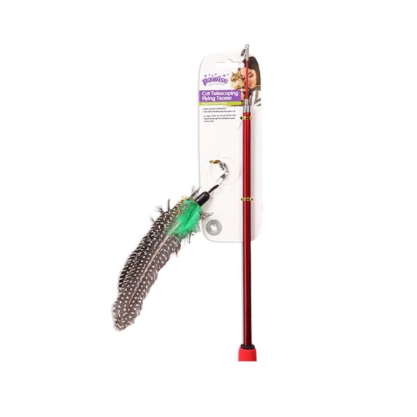 PAWISE PAWICE Telescoping Flying Teaser Wand