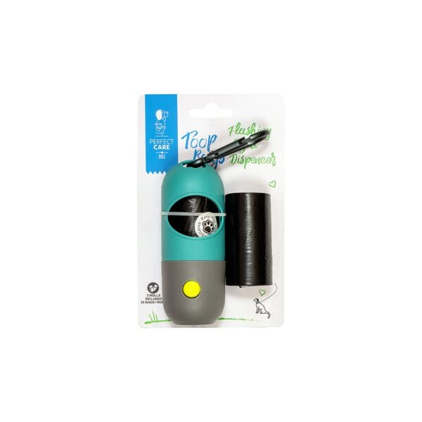 perfect-care-thiki-me-fako-poop-bags-2-rola-90821.jpg Perfect Care Θήκη με Φακό Poop Bags & 2 Ρολά