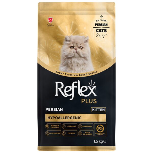 Reflex Plus Ξηρά Τροφή Γάτας Breed Persian Kitten Hypoallergenic με Κοτόπουλο 1,5kg