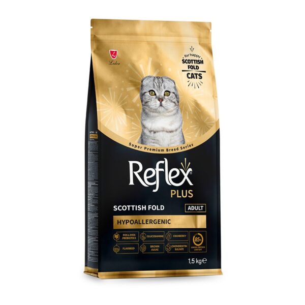 reflex-plus-breed-scottish-fold-adult-cat-hypoalle-l14024.jpg Reflex Plus Ξηρά Τροφή Γάτας Breed Scottish Fold Adult Hypoallergenic με Κοτόπουλο 1,5kg